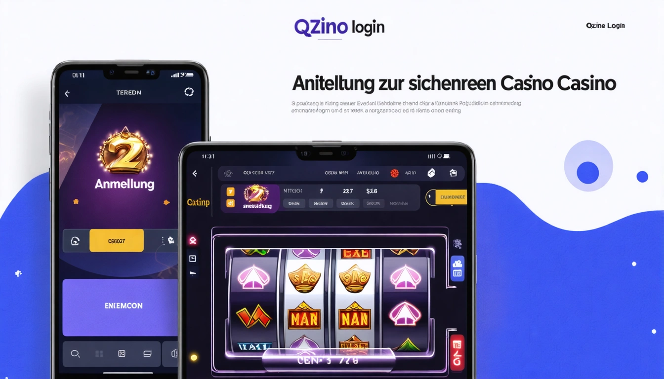 Qzino login Anleitung zur sicheren Casino Anmeldung