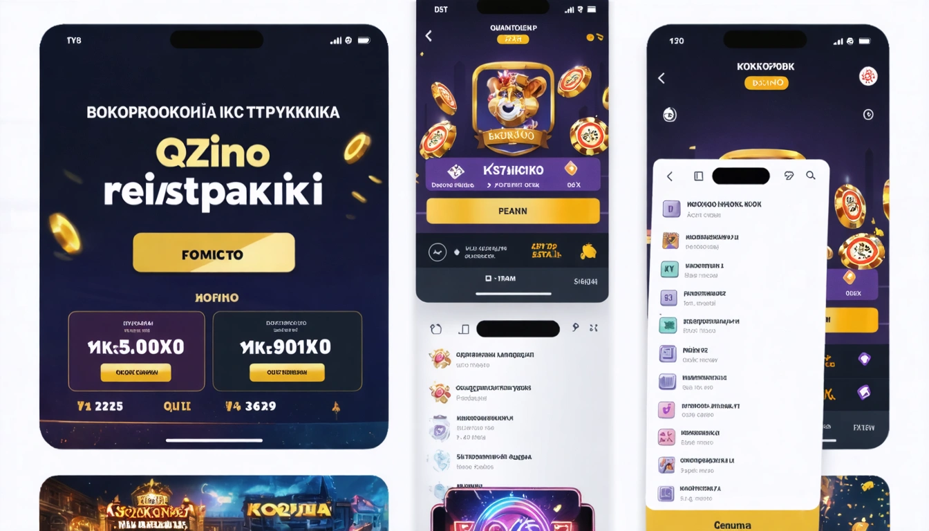 Покрокова інструкція Qzino регистрация для нових гравців